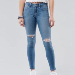 Low-Rise Jean Leggings